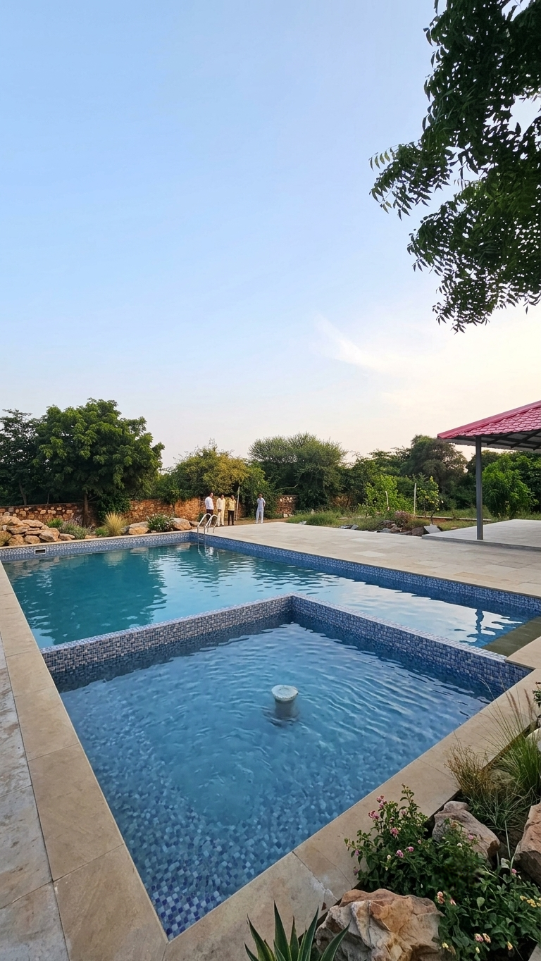 ANANDVANAM evening setting